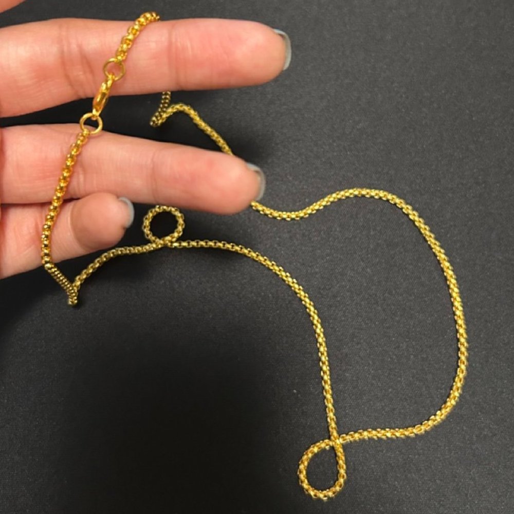 Gold Rope Chain // NEW - Picture 2 of 3